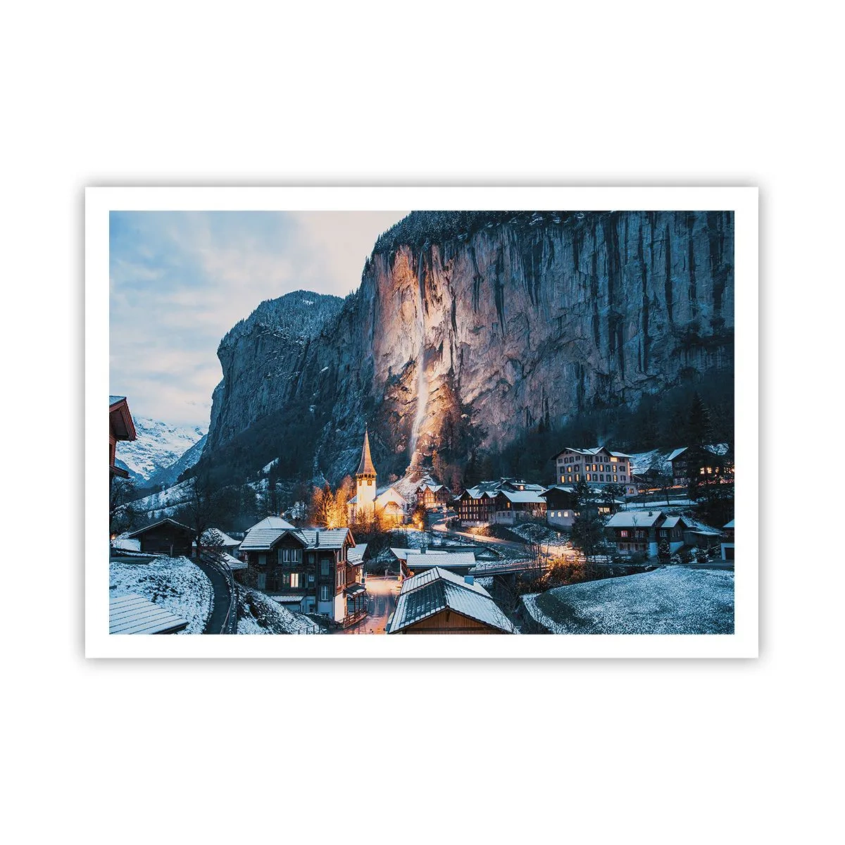 Plagát - Svetlý duch zimy - 100x70 cm