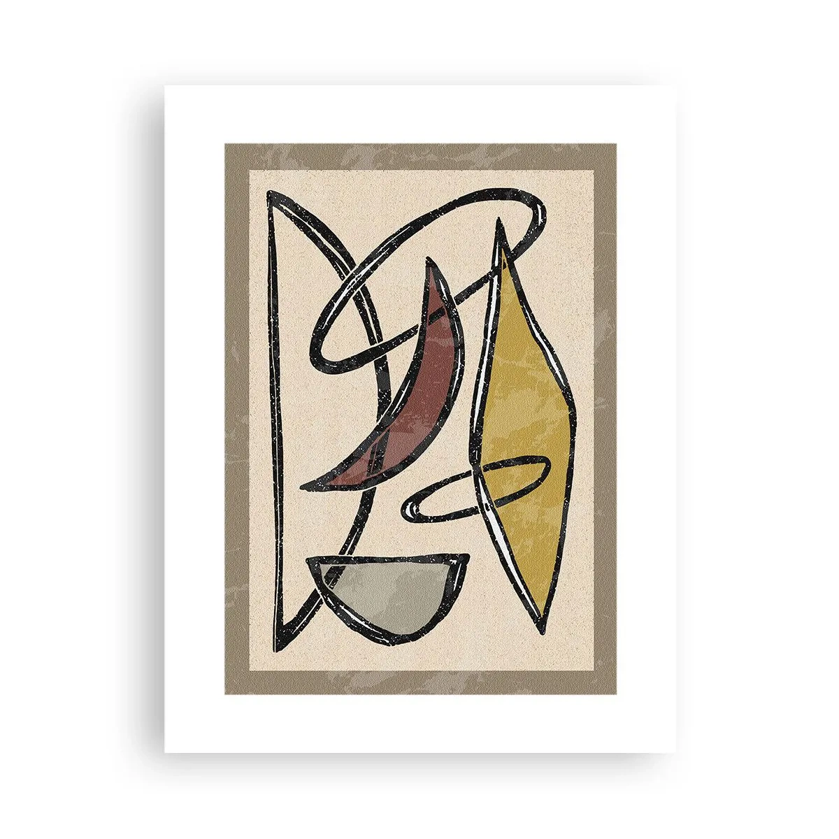 Plagát - Zvisle a vodorovne - 30x40 cm