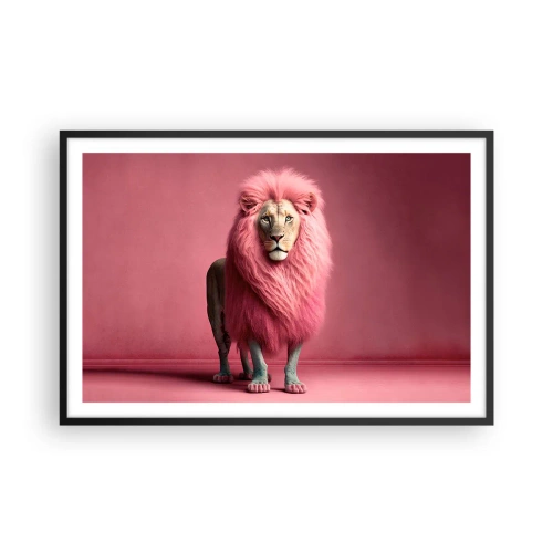 Plagát v čiernom ráme - A už sa nebojíš - 91x61 cm