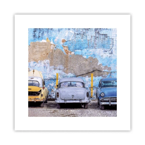 Plagát - Stretnutie veteránov - 30x30 cm