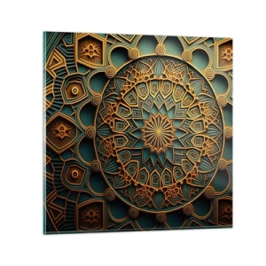 Obraz na skle - V arabskom štýle - 70x70 cm