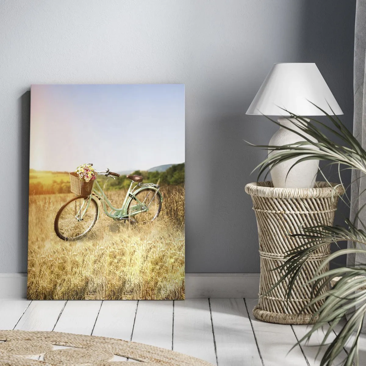 Obraz na plátne - Chvíľu tu zostanem - 50x70 cm