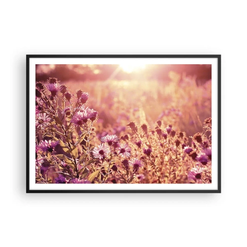 Plagát v čiernom ráme - Než skončí leto - 100x70 cm