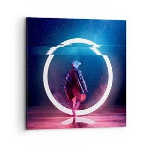 Obraz na plátne - Medzi svetmi - 70x70 cm