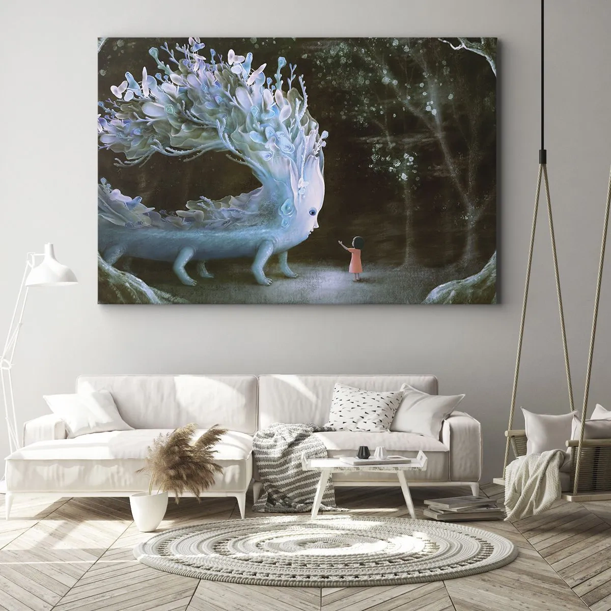 Obraz na plátne - Fantastické stretnutie - 120x80 cm