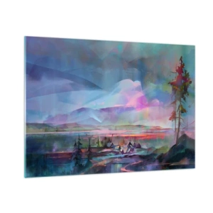 Obraz na skle - Pod priateľským nebom - 100x70 cm