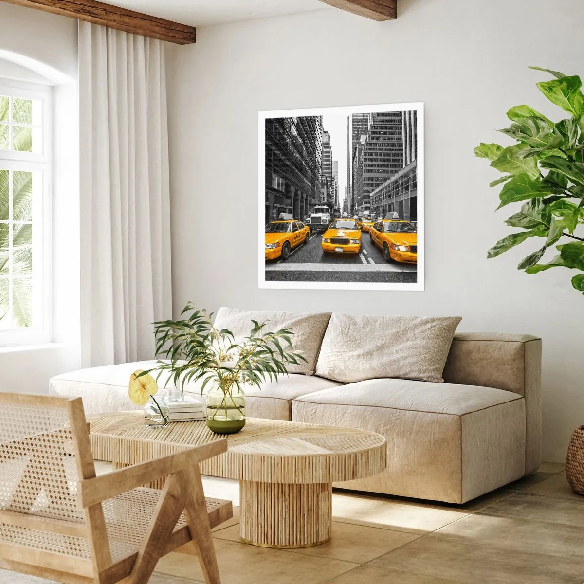 Plagát - To my spestrujeme mesto - 60x60 cm