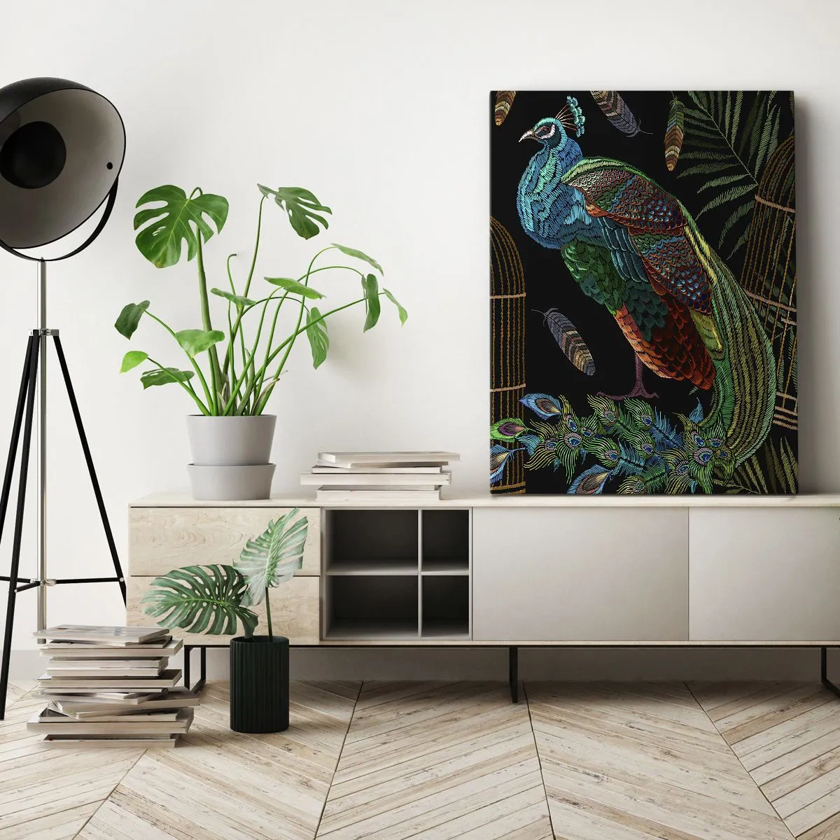 Obraz na plátne - V kráľovskom rúchu - 50x70 cm
