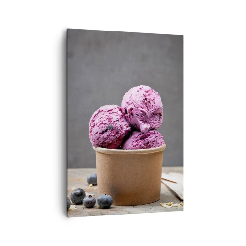 Obraz na plátne - Sladkosť a chlad - 70x100 cm
