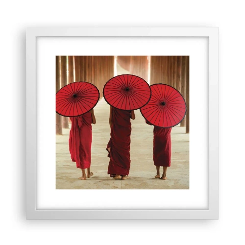 Plagát v bielom ráme - Na ceste do Čistej ríše - 30x30 cm