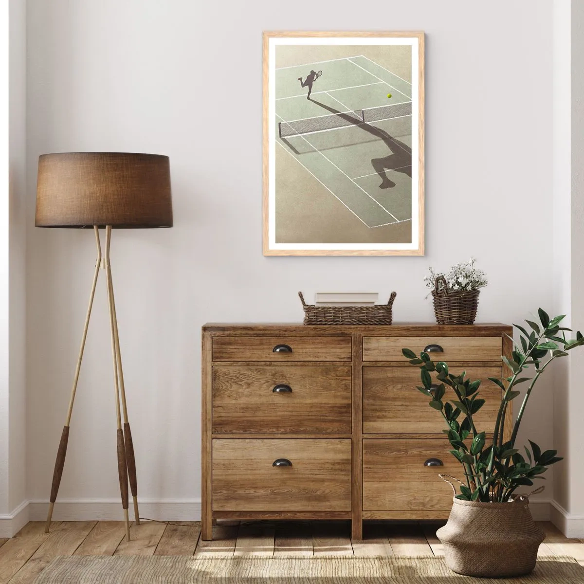 Plagát v ráme zo svetlého duba - Dobývanie samého seba - 70x100 cm