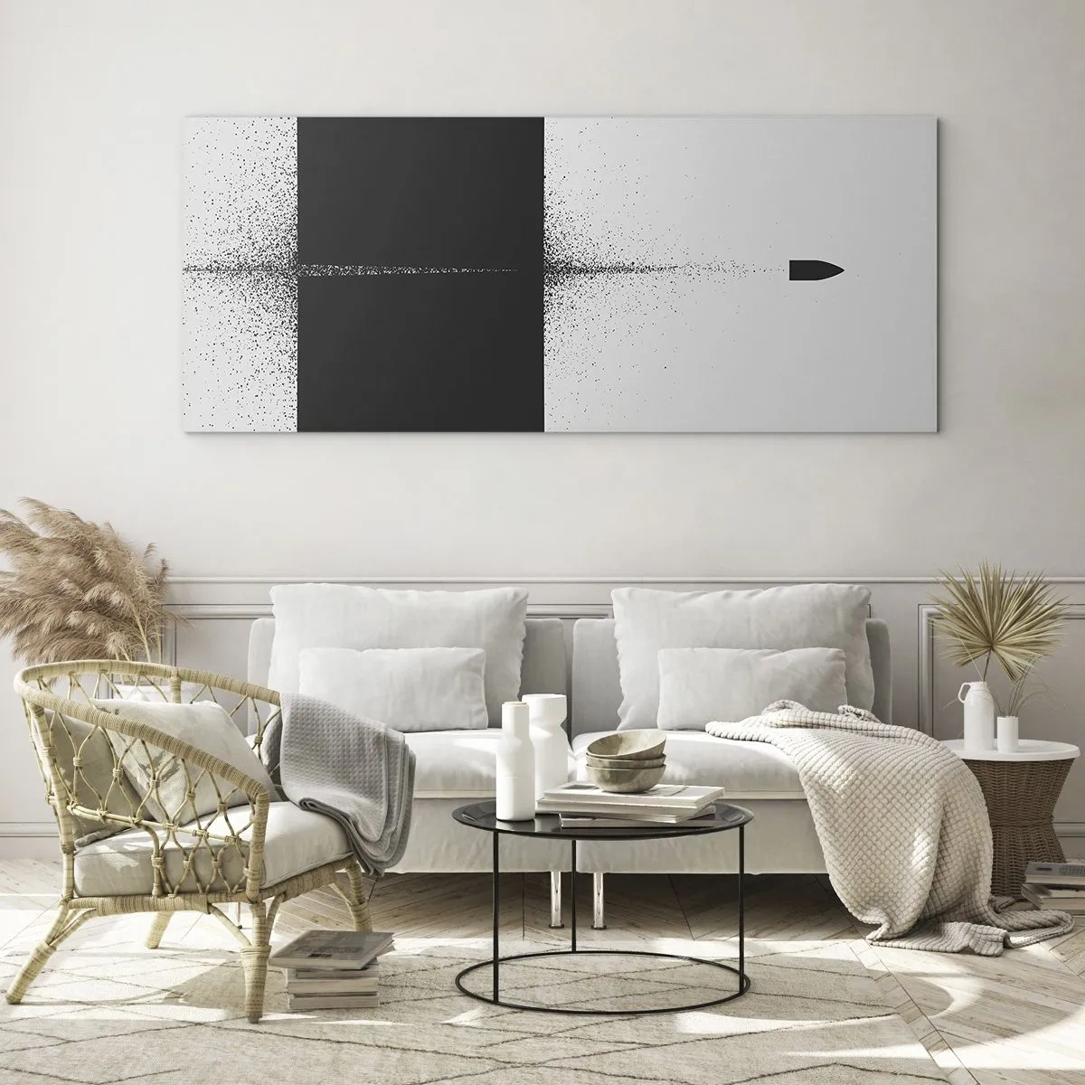 Obraz na skle - Priamo k cieľu - 160x50 cm