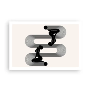 Plagát - Zmyselná symetria - 91x61 cm