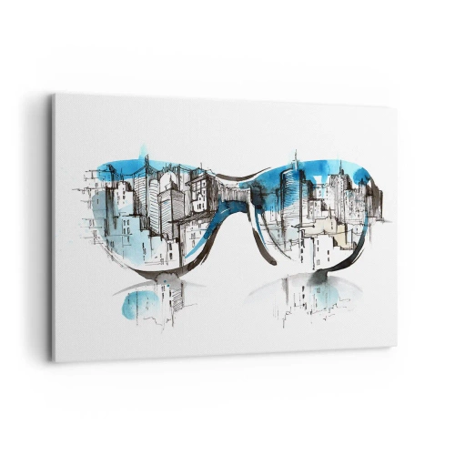 Obraz na plátne - Veľkomestská elegancia - 100x70 cm
