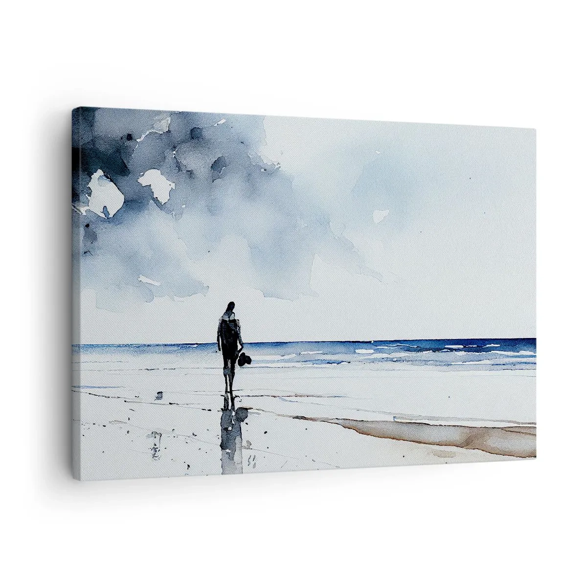 Obraz na plátne - Rozhovor s morom - 70x50 cm