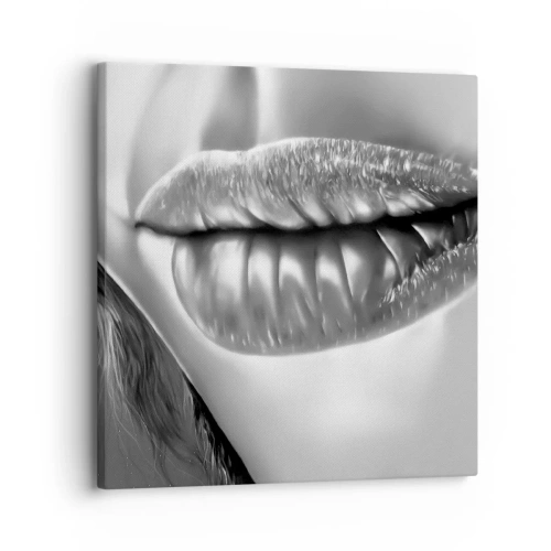 Obraz na plátne - Viem, na čo myslíš… - 30x30 cm