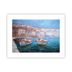 Plagát - Taliansky záliv - 40x30 cm