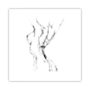 Plagát - Krásna a silná - 50x50 cm