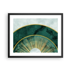 Plagát v čiernom ráme - Iná slnečná sústava - 50x40 cm