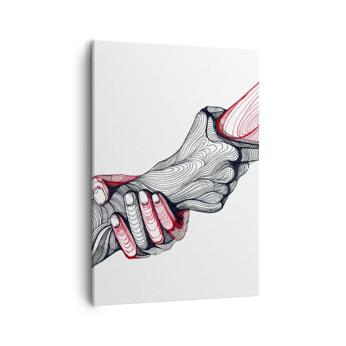 Obraz na plátne - Ste v dobrých rukách - 50x70 cm