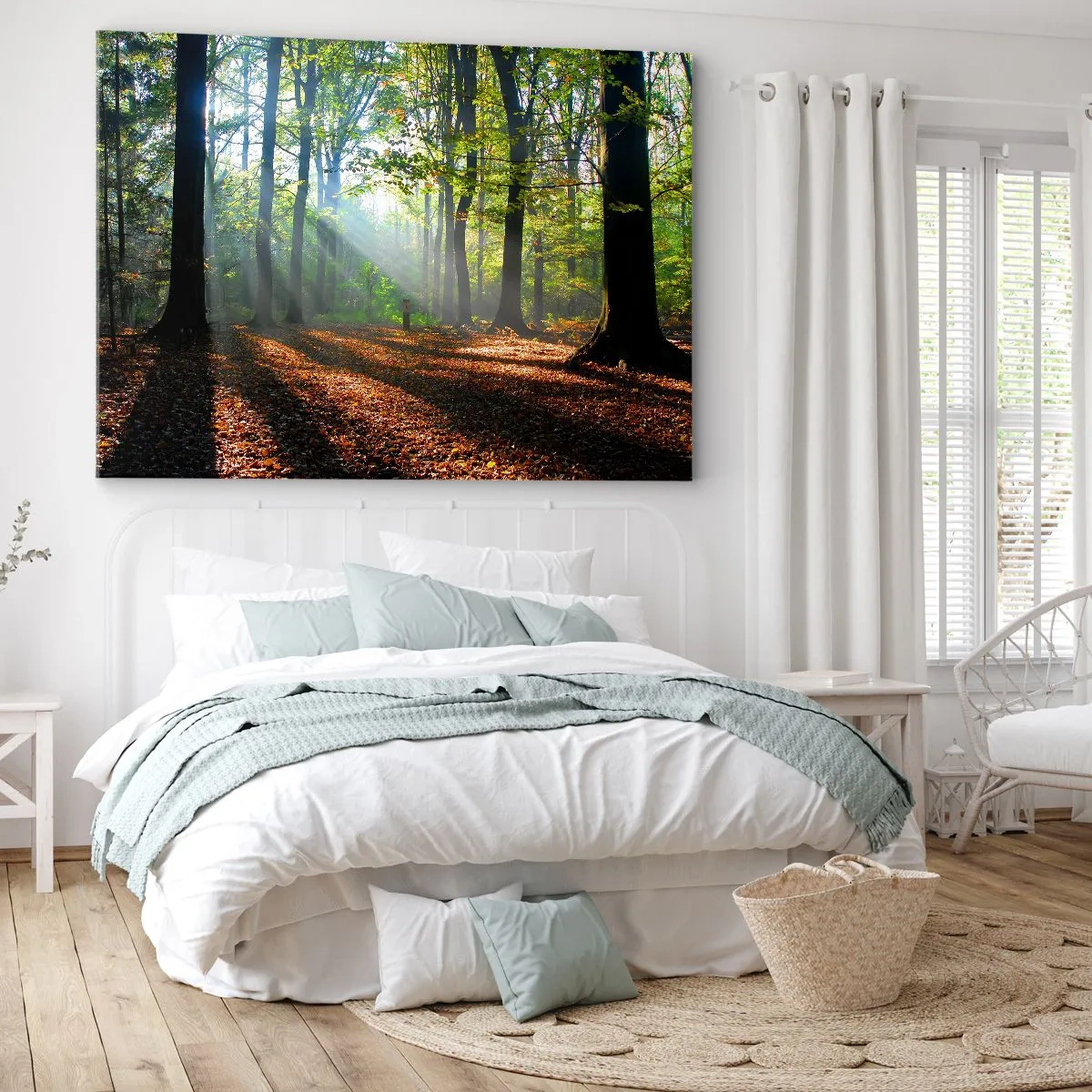 Obraz na plátne - Svetlá a tiene - 100x70 cm