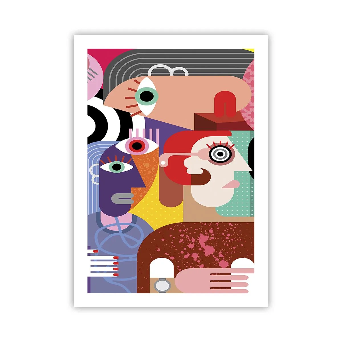 Plagát - My od pána Picassa - 50x70 cm