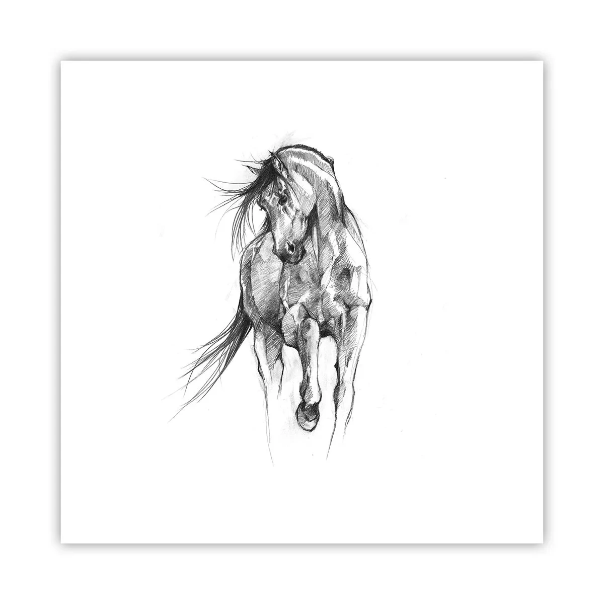 Plagát - V ladnom kluse - 30x30 cm