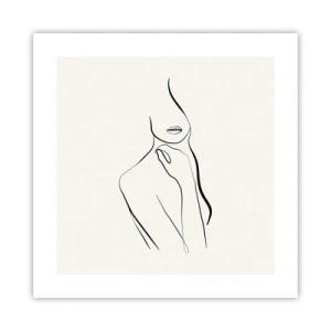 Plagát - Vlna melanchólie - 40x40 cm