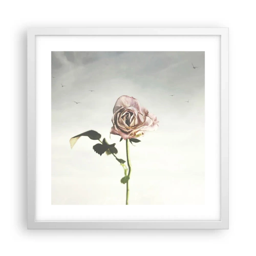 Plagát v bielom ráme - Vítanie jari - 40x40 cm