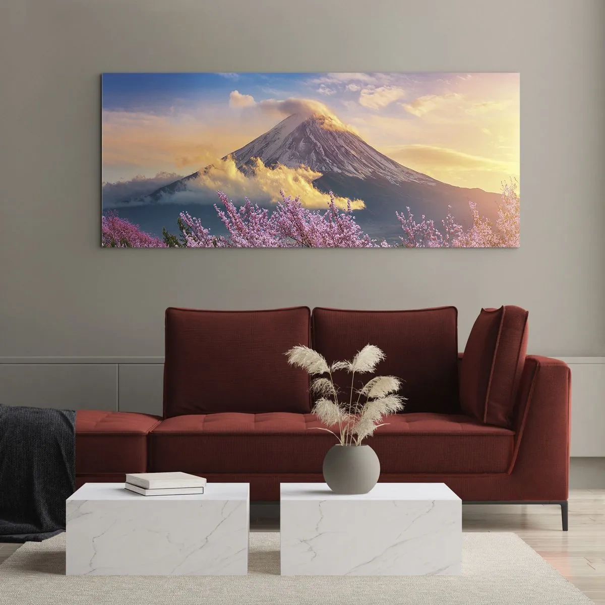 Obraz na skle - Japonská sviatosť - 120x50 cm