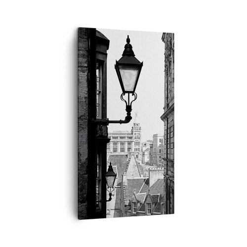 Obraz na plátne - Edinburský príbeh - 45x80 cm