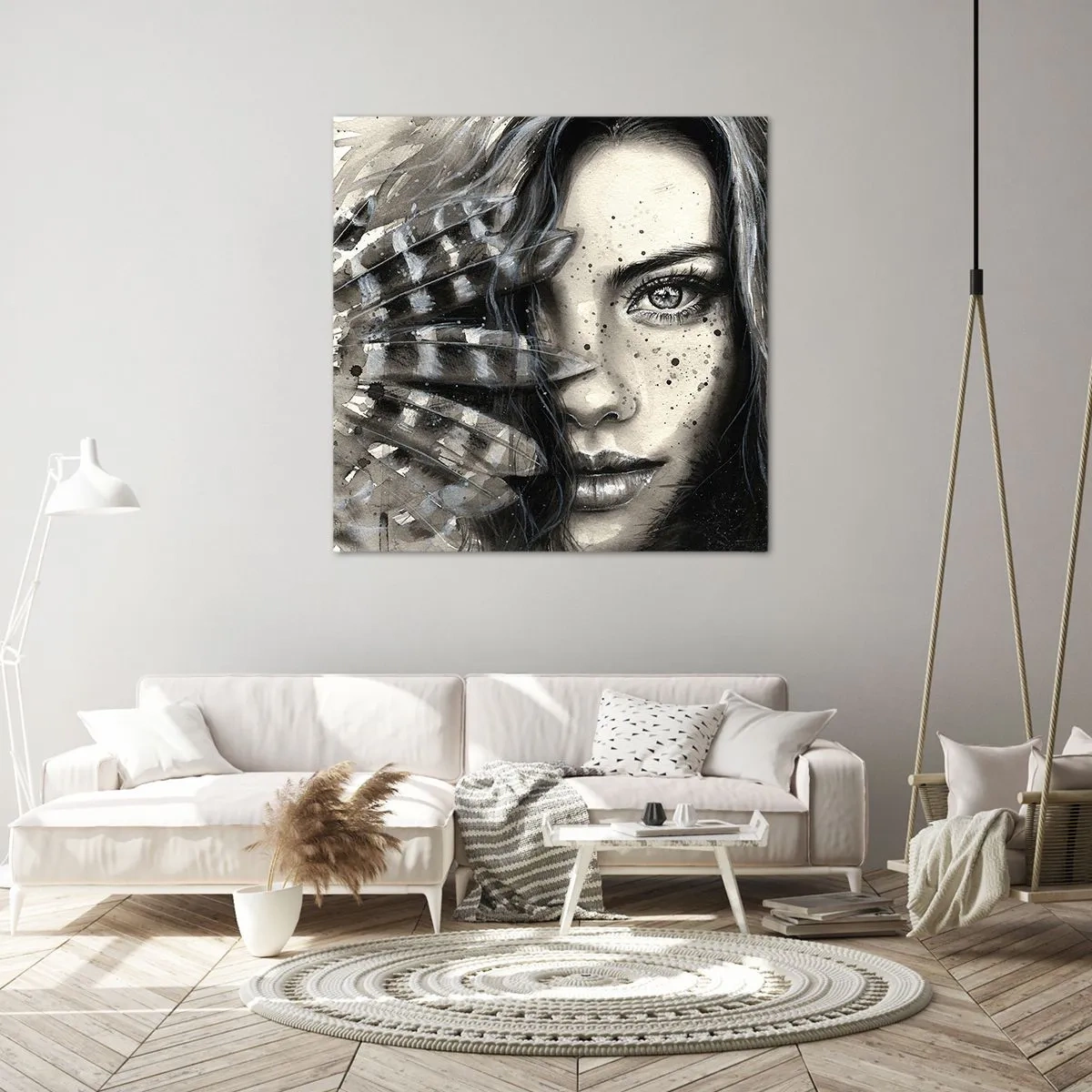 Obraz na plátne - Divoká krása - 50x50 cm