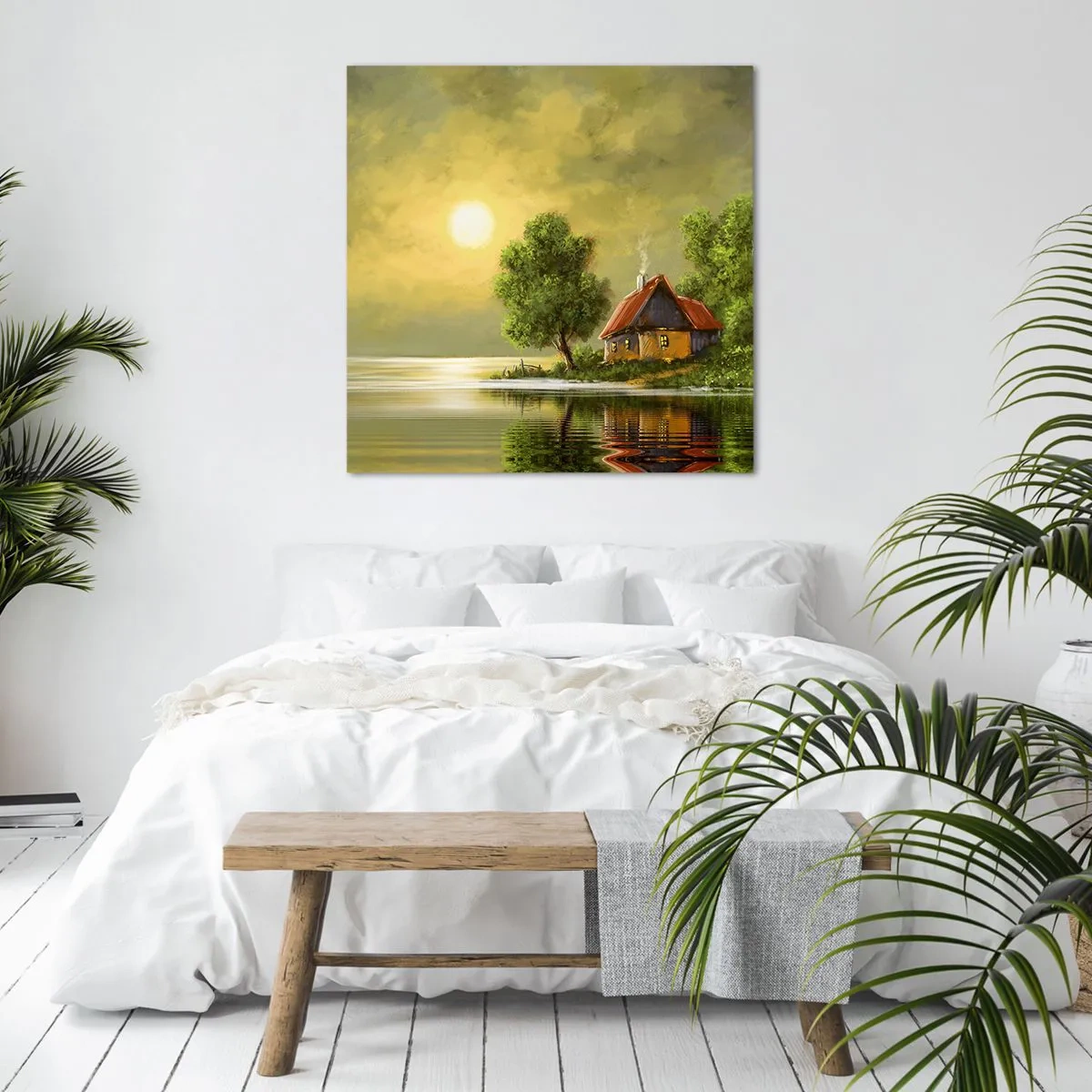 Obraz na plátne - Krásne, ako z obrázku - 70x70 cm