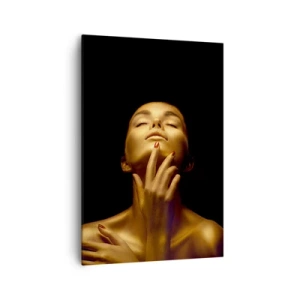 Obraz na plátne - Ako zlatý hodváb - 70x100 cm