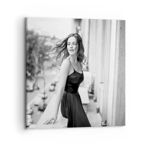 Obraz na plátne - Určite Parížanka - 70x70 cm