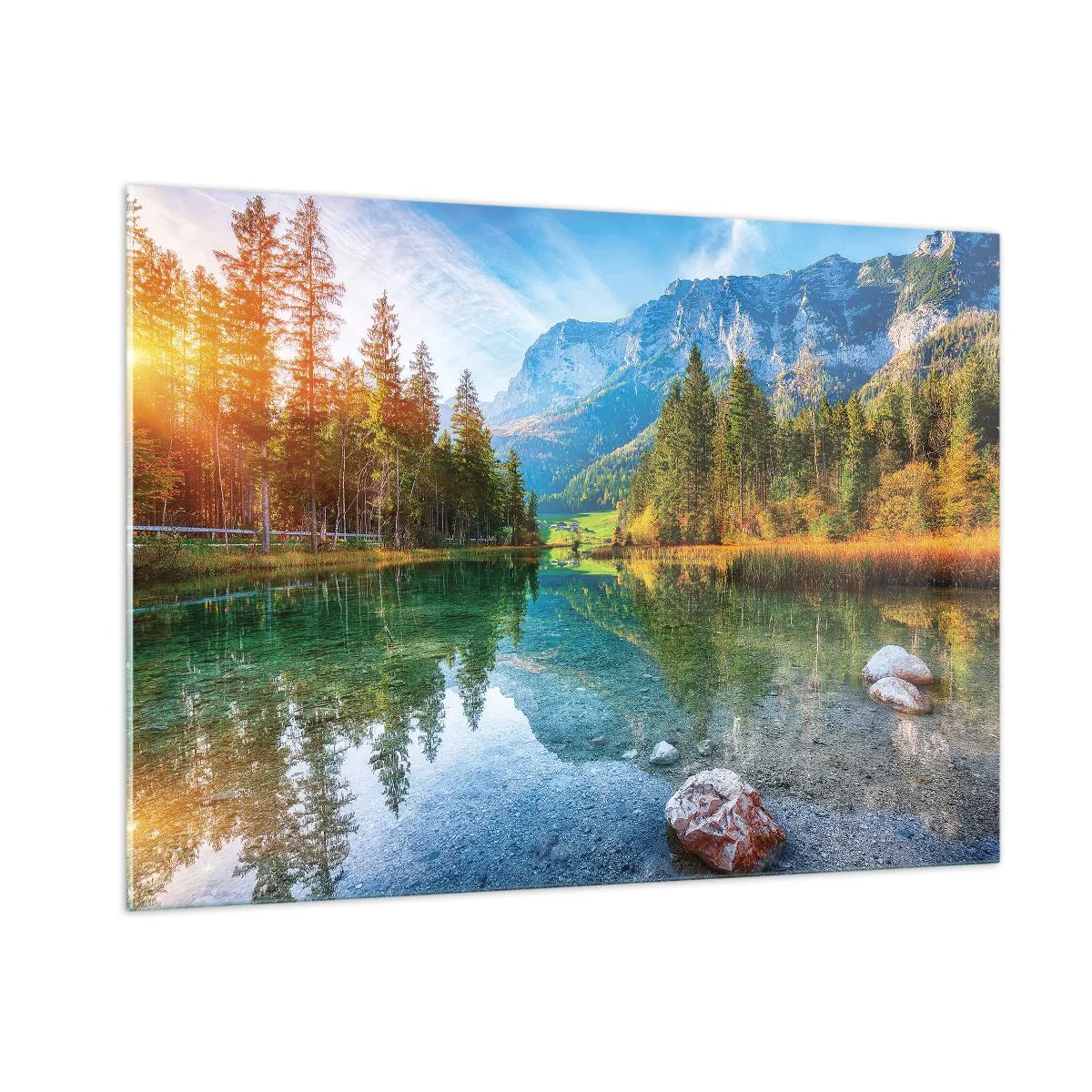Obraz na skle - Nežnosť jesene - 100x70 cm