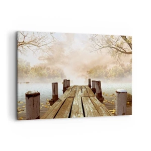 Obraz na plátne - Jemný smútok jesene - 120x80 cm