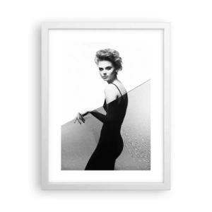 Plagát v bielom ráme - Magnetický pohľad - 30x40 cm