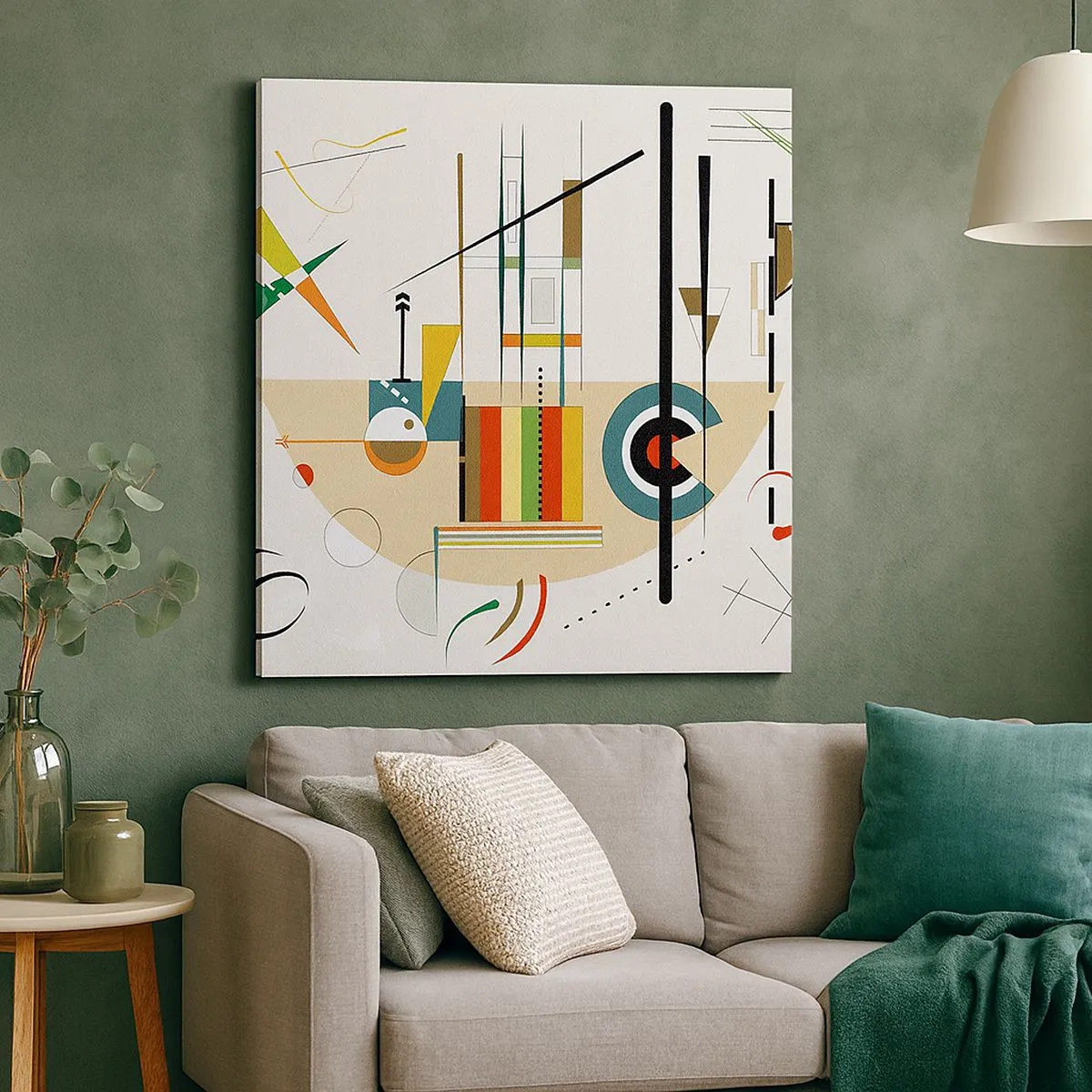 Obraz na plátne - A svet sa smeje - 30x30 cm