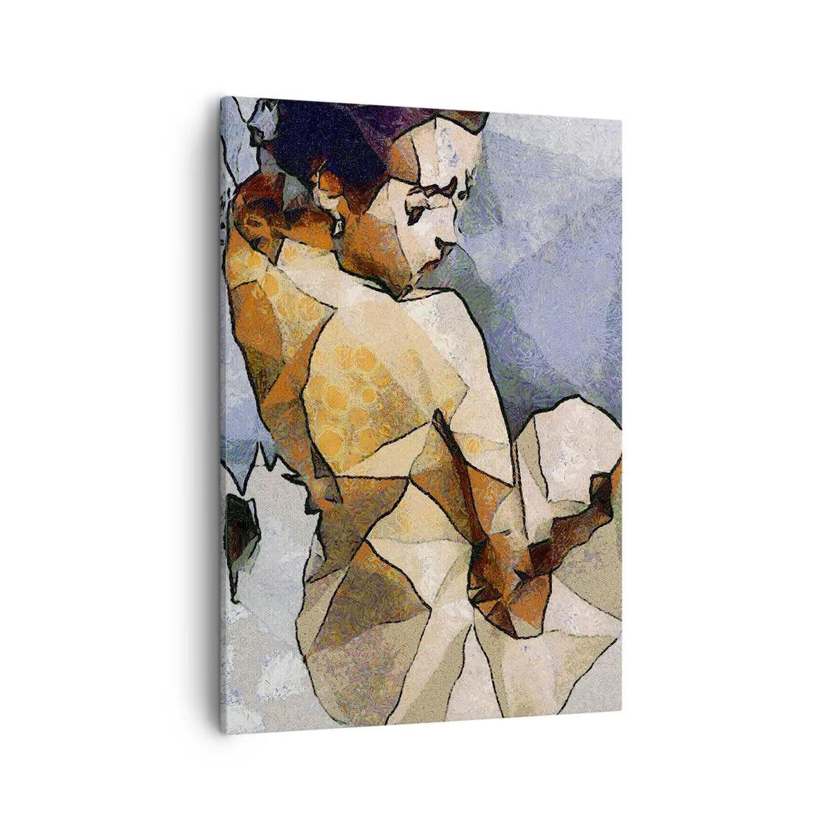 Obraz na plátne - V duchu kubizmu - 50x70 cm