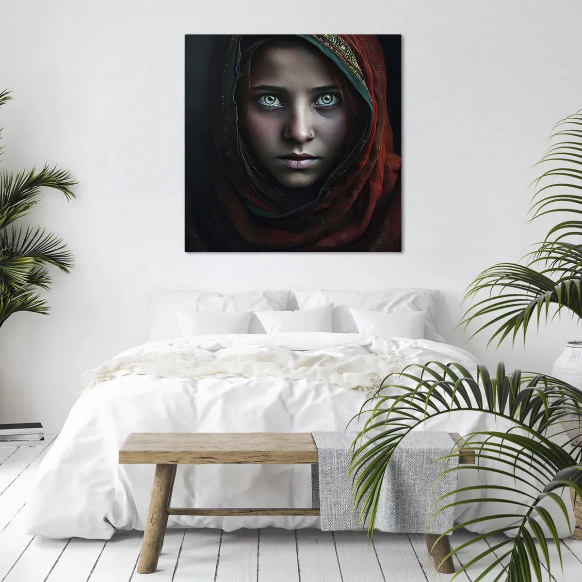 Obraz na plátne - Východná princezná - 50x50 cm