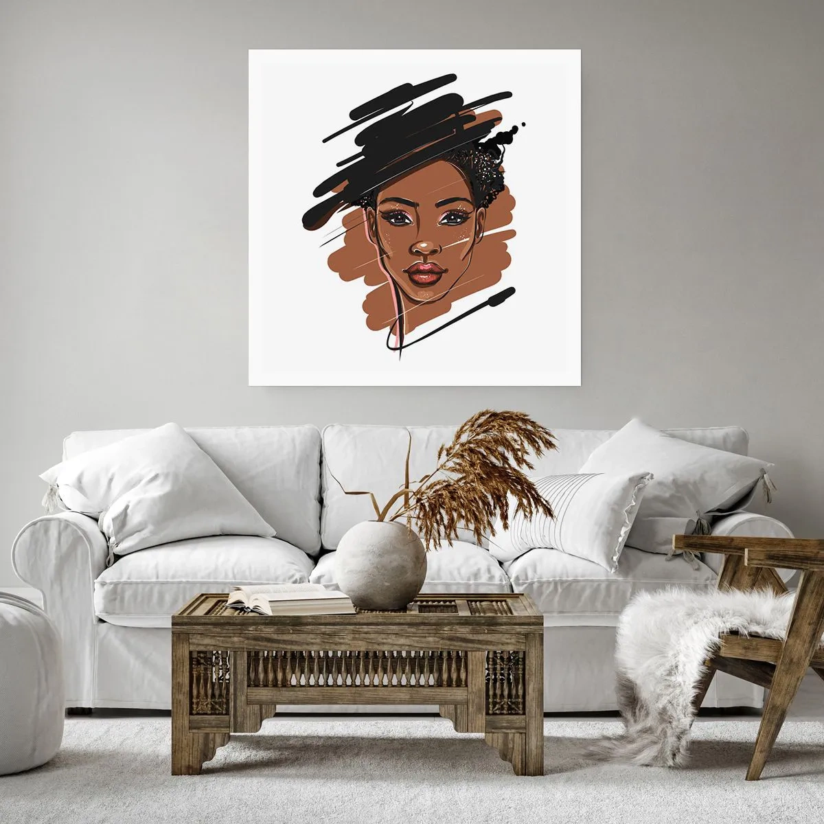 Plagát - Sladká ako čokoláda - 50x50 cm