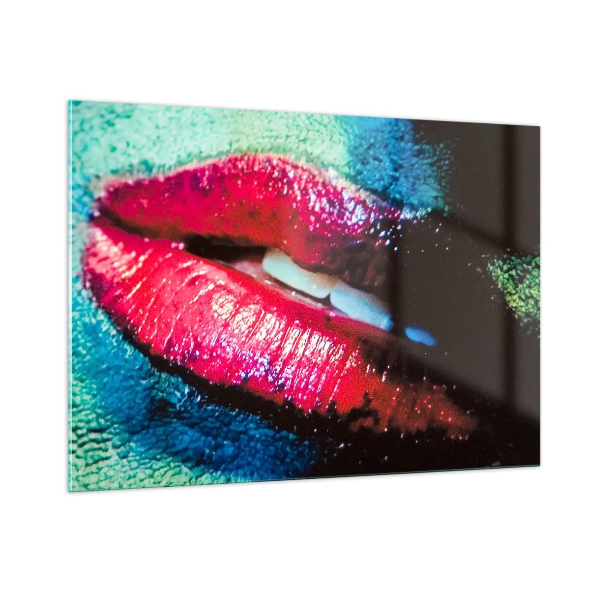 Obraz na skle - Zmyselné a znepokojujúce - 100x70 cm