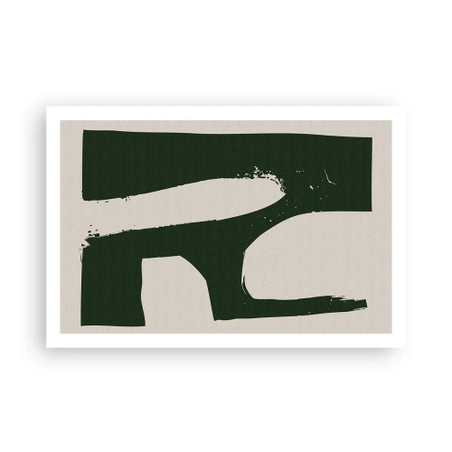 Plagát - Zálivy v bielom - 91x61 cm