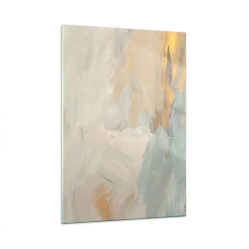 Obraz na skle - Abstrakcia – krajina nehy - 50x70 cm