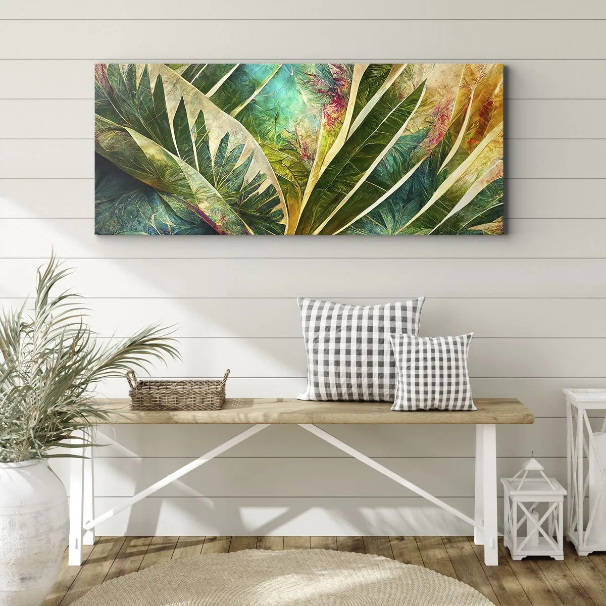 Obraz na plátne - Farby trópov - 100x40 cm