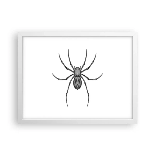 Plagát v bielom ráme - Znepokojivá presnosť - 40x30 cm