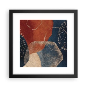 Plagát v čiernom ráme - Ľahkosť bytia - 30x30 cm