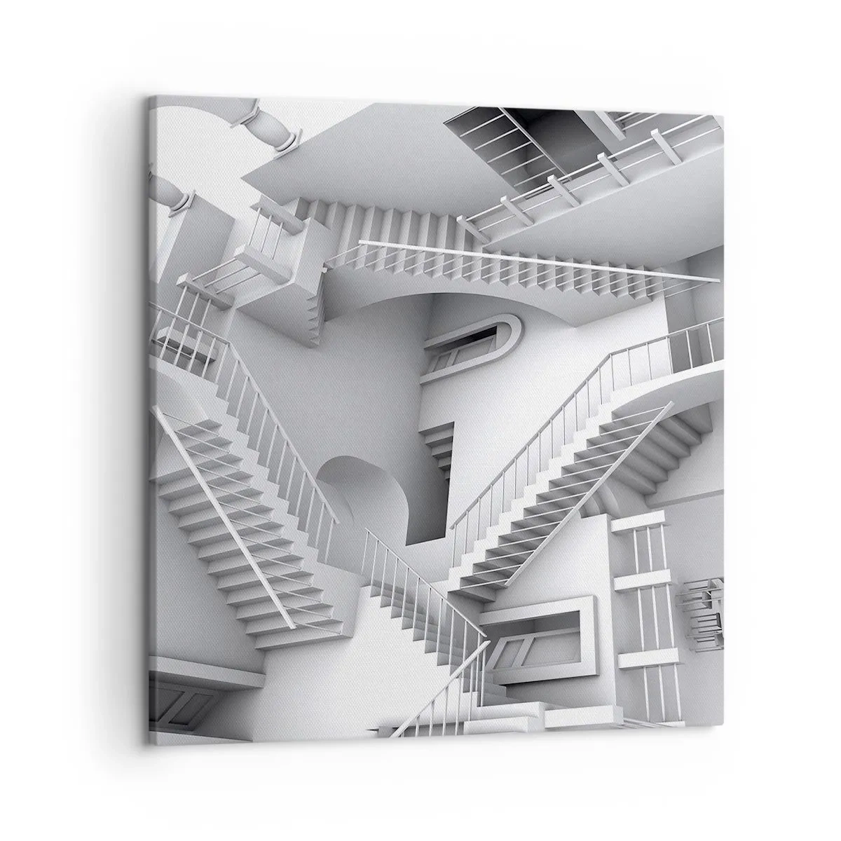 Obraz na plátne - Paradoxy prostoru - 50x50 cm