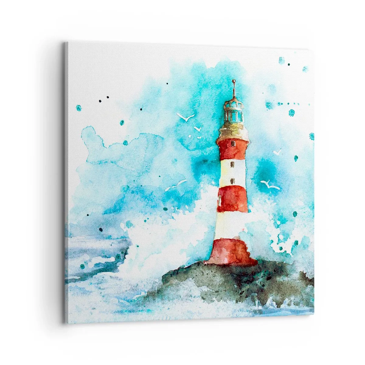 Obraz na plátne - Jednota živlov - 60x60 cm